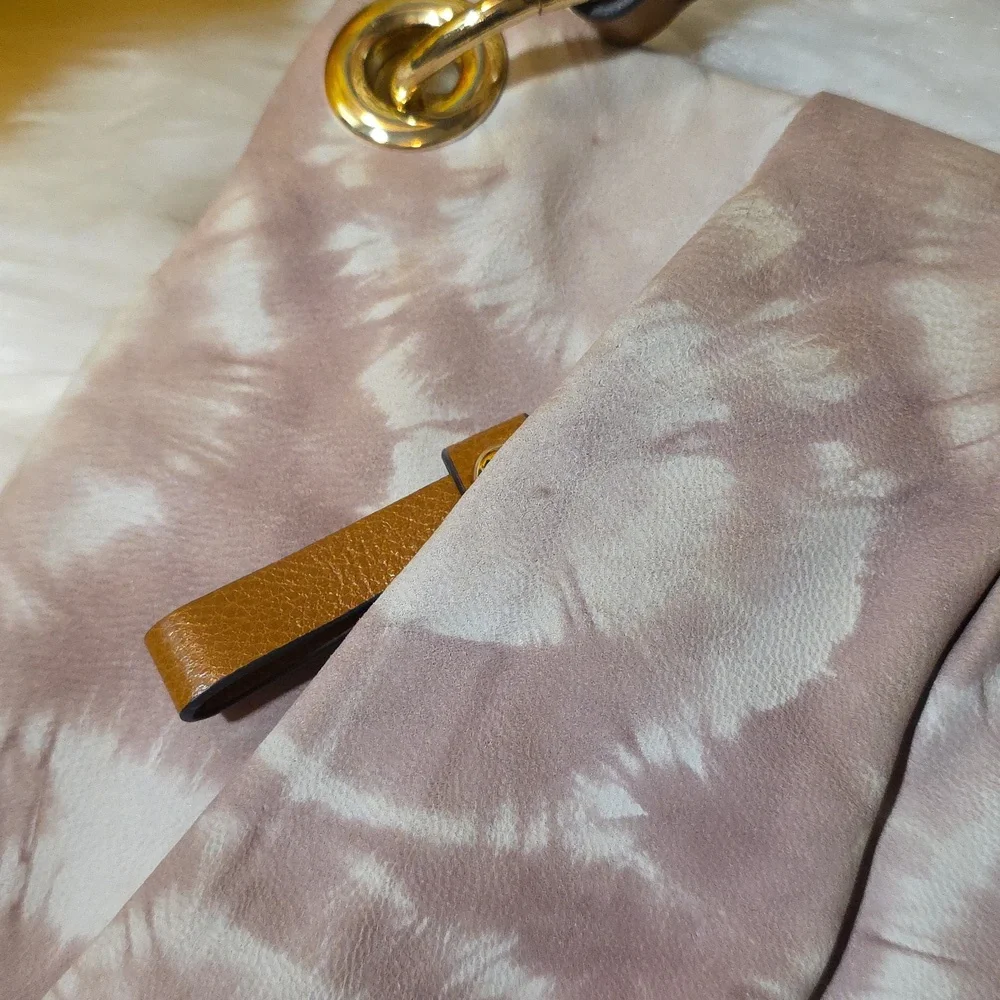 Vince Camuto Leather Tie-Dye Crossbody Bag - Picture 11 of 16